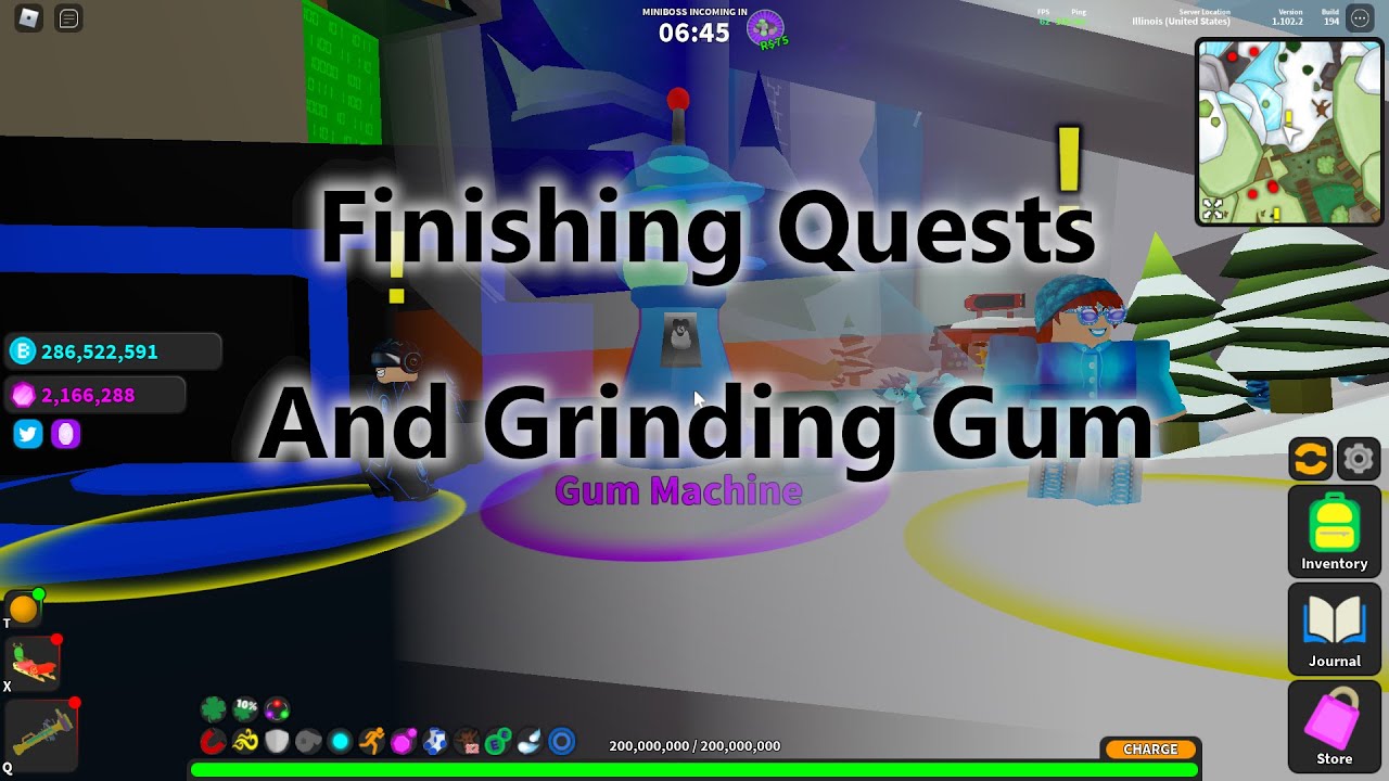 Ghost Simulator Quests and Gum Resupply YouTube