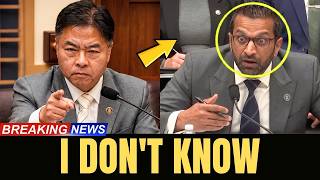 Ted Lieu Traps Patel I Dont Know If We Subpoenaed Wolff Tapes Caught