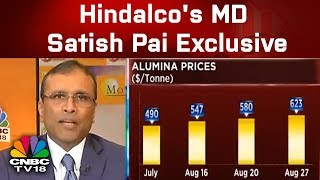 #MOAGIC | Hindalco's MD Satish Pai On the Surge in Alumina Prices, Aleris Acquisition | CNBC TV18 Alumina Commodity Price