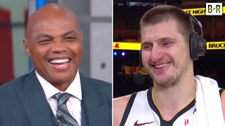 Nikola Jokic Reacts to His Game-Winner vs. Warriors | Inside the NBA