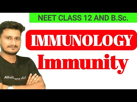 Immunology For Class 12 and  NEET and B.Sc