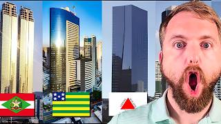 😱 GRINGO REAGE A EDIFÍCIO MAIS ALTO DE CADA ESTADO DO BRASIL 2020 RANKING ATUALIZADO