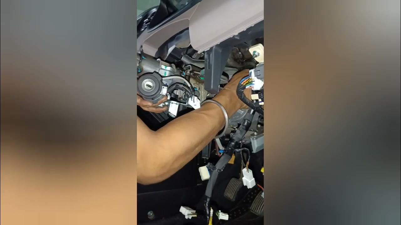 Hyundai xcent steering column noise(worm shaft) child part replace