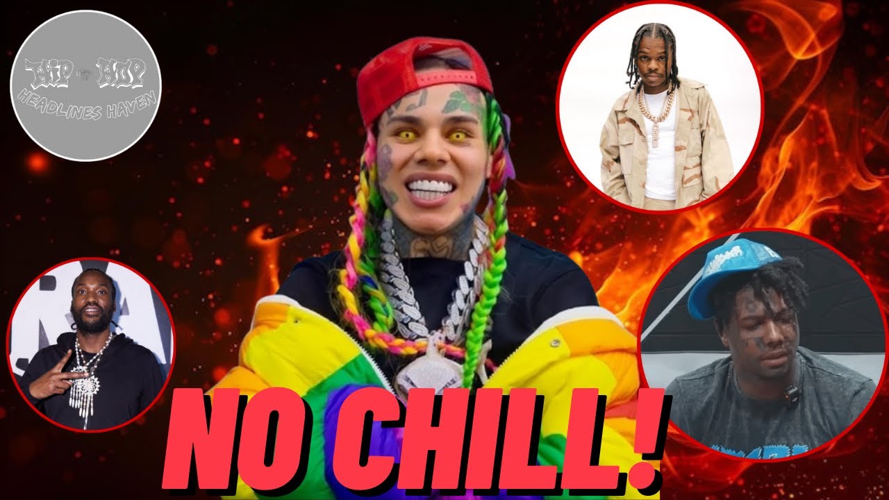 Why 6ix9ine Won’t Leave These Rappers Alone 😭 Blueface, Meek Mill ...