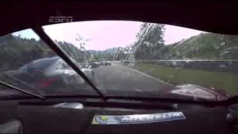 2013 Lime Rock - Risi Ferrari Crash - ALMS - Tequila Patron - ESPN - Racing - Sports Cars