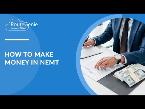 How to Make Money in NEMT | Non-emergency medical transportation Business Education | RouteGenie