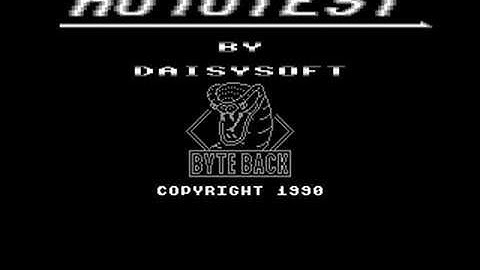 Commodore 64: Autotest game ending by Daisysoft , Byte Back