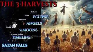 Rapture Timeline, 3 Harvests, 2 Moons, Satan Falls Like Lightening, Angel Appears