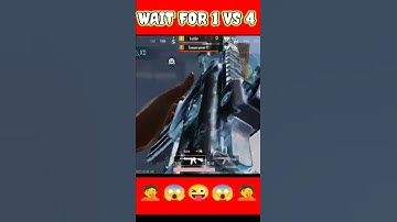 WAIT FOR 1VS 4 CLATCH IN BGMI PUBG 😜#bgmi #shorts #funny #viral #status #commedy