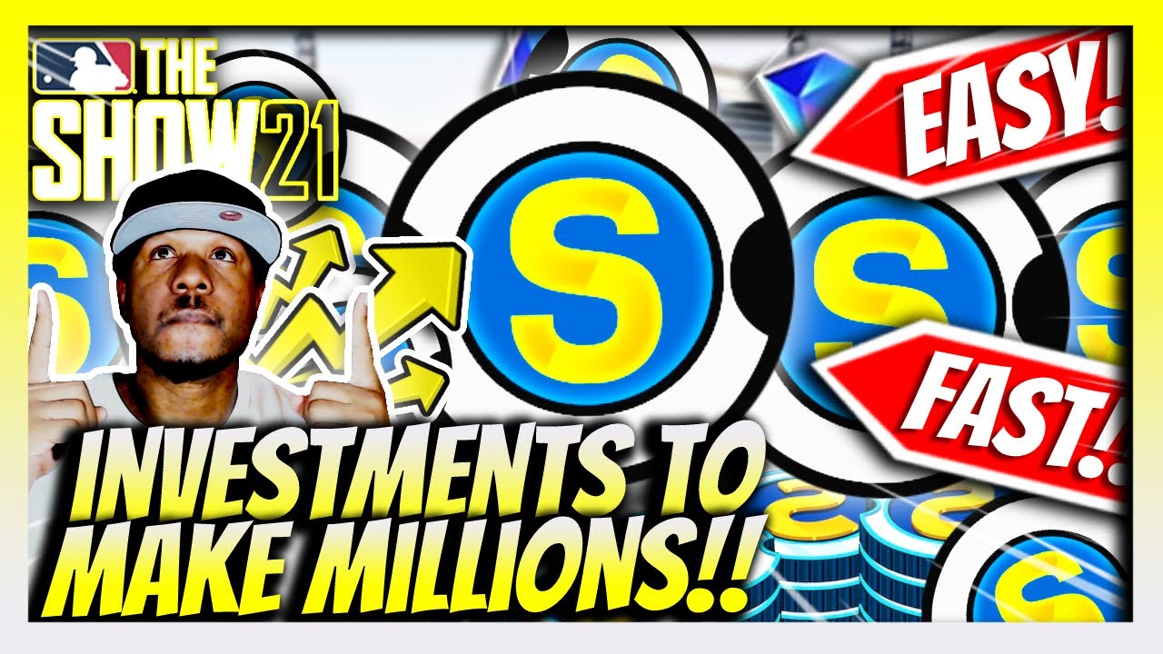 *new* glitchy stub method in mlb the show 21! make 750k easy! Investments to make millions pt1