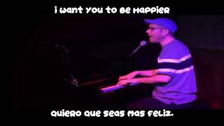 Bastille- Happier Acoustic Lyrics (Español e Inglés)