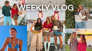 weekend in my life vlog: Friendsgiving, solo beach day, and a busy work week!