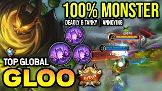 GLOO BEST BUILD 2023 | TOP GLOBAL GLOO GAMEPLAY | MOBILE LEGENDS✓