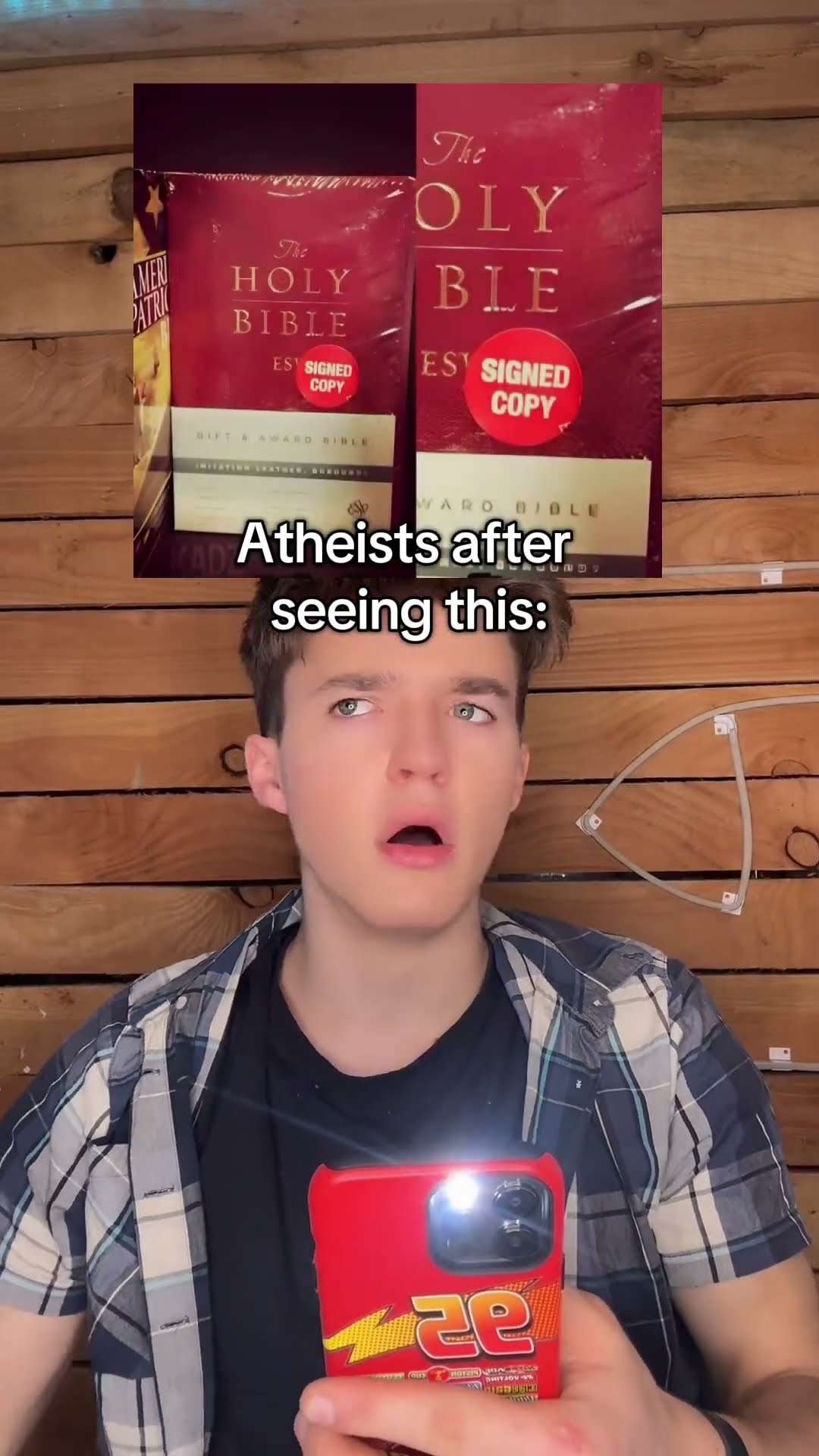 Atheist goin crazy ?