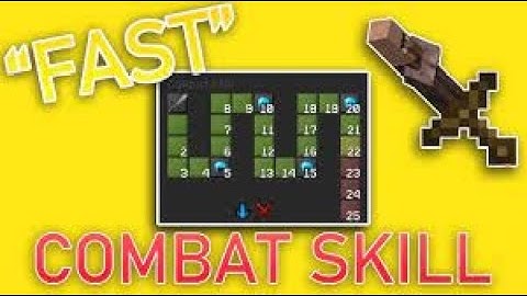 How to get to combat level 16 in hypixel skyblock!