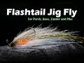 Tying a Flashtail Jig Fly for Perch, Bass, Zander and Pike
