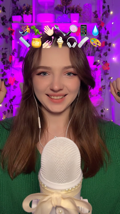 Emoji challenge #asmr #asmrsounds #asmrrelax #asmrtingles #asmrsleep #relax #tingles #whispers