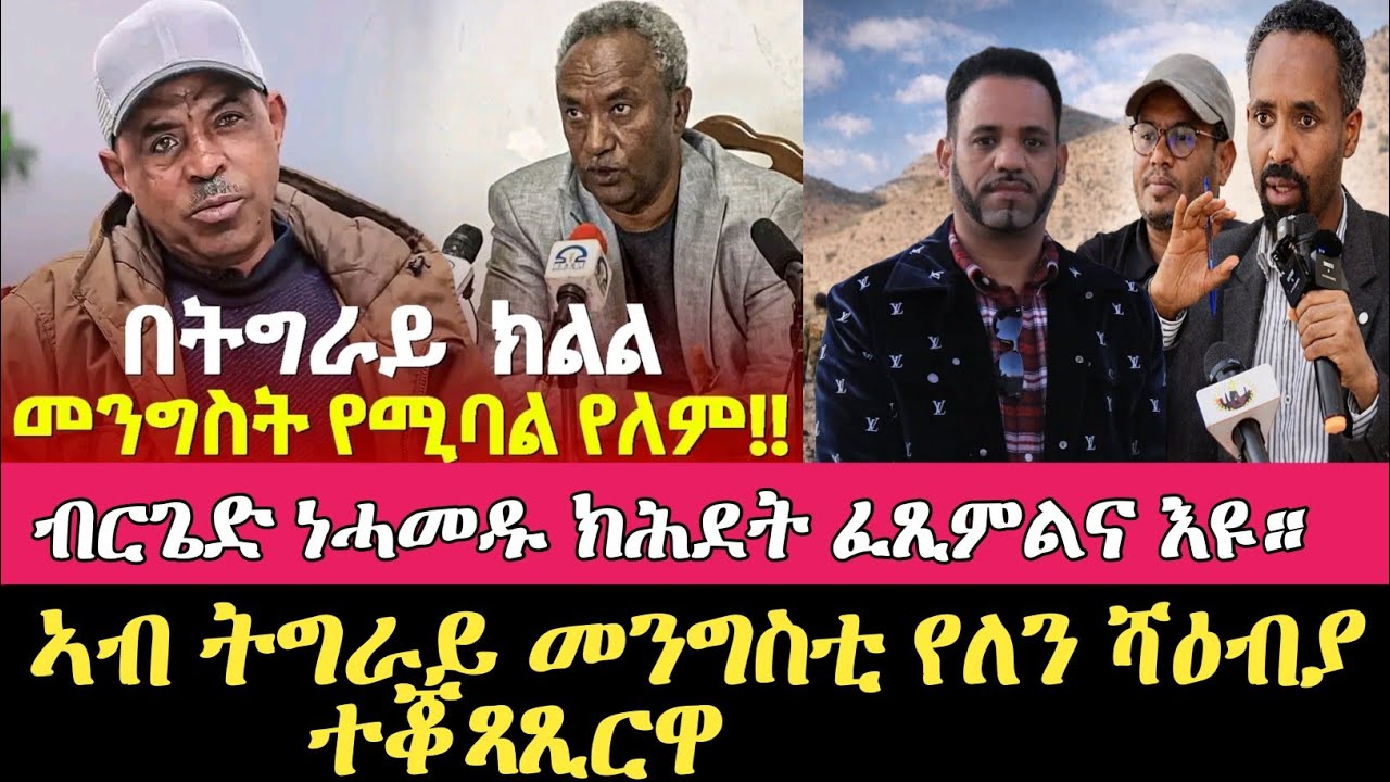 #ብርጌድ_ንሓመዱ_ክሕደት_ፈጺምልና_እዩ።_ኣብ_ትግራይ_መንግስቲ_የለን_ሻዕብያ_ተቖጻጺርዋ