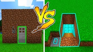 Minecraft - Noob Vs Pro Secret Base - Best Episodes In Minecraft