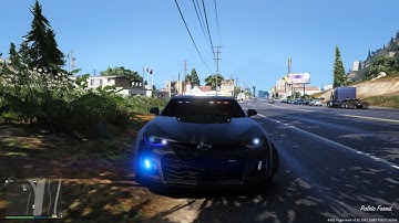 LSPDFR Cops Episode #27- Camero ZL1 | Stolen Police Vehicle Pursuit! !