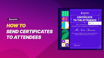 How to Send Certificates to Event Attendees in WordPress | Eventin Tutorial