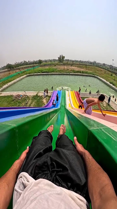 Bella ciao Water slide & water park POV