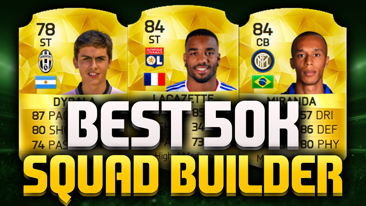 FIFA 16 50K Beast Hybrid Squad Builder [8*4 Star Skills] [NLW] [7N4L]