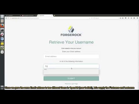 ForgeRock OpenAM13 User Self Service