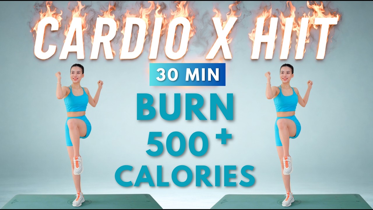 30 MIN Step to The Beat HIIT Workout 🔥 Full Body Fat Burn | No Jumping ...