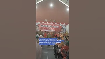 Sambung Rasa Bupati Klaten Hamenang Wajar Ismoyo di Karanganom Klaten Utara Sukses #live #klaten #ok