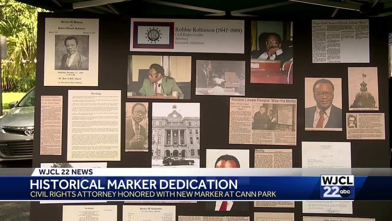 Historical markler erected in memory of late Savannah civil rights attorney