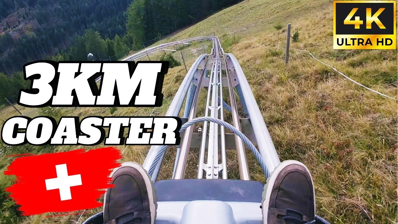 THE LONGEST ALPINE COASTER IN SWITZERLAND | 4K POV 🇨🇭