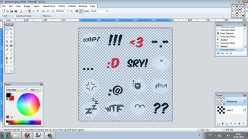 Teeworlds - How to create emoticons, mapres and 0.6 Skins Using Paint.NET