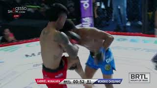BRTL FIGHT COMBAT - 3º EDIÇÃO - LUTA SINISTRA - WENDRIO CHAVES VS MANAURA