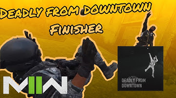 Deadly From Downtown Finishing Move (KEVIN DURANT BUNDLE) | Modern Warfare II | Season III Reloaded