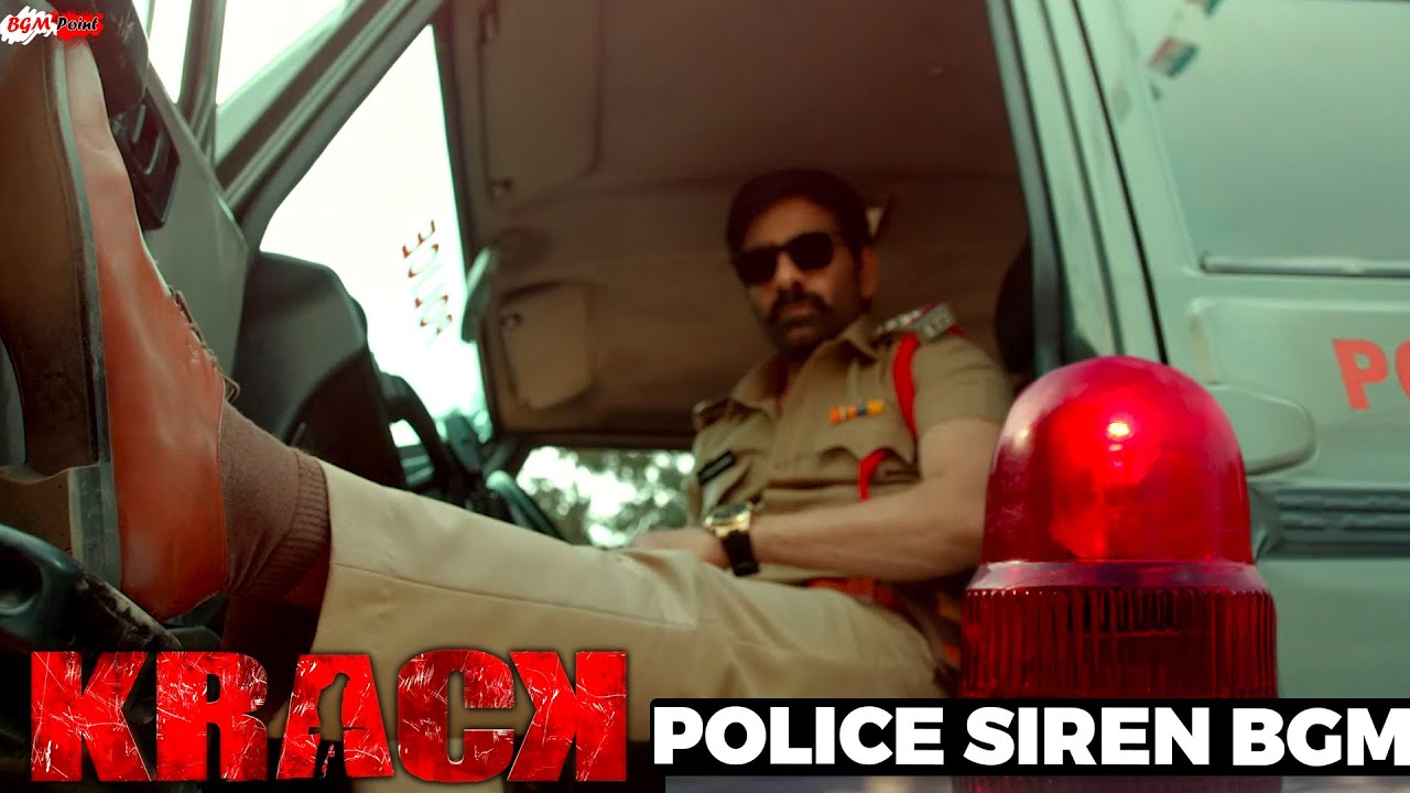 Krack BGMs  Krack Police Siren BGM  Krack Mass BGM  Krack Theme BGM  SS Thaman BGMs  KRACK