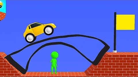 Draw Bridge game Level191 to200successfully completed#youtubevideos#cargaming#gaming#games#trending