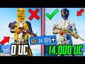 ВЫБИЛ МИФИК! ПРОКАЧАЛ АККАУНТ НА 14000 UC В PUBG MOBILE! ПРОКАЧКА АККАУНТА В ПУБГ МОБАЙЛ!