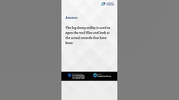 #shorts How do you view the data which has been extracted from the redo logs ?