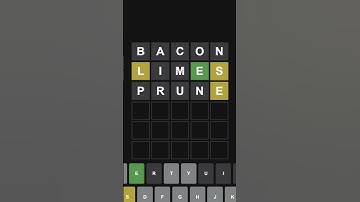 281 | food #wordle challenge