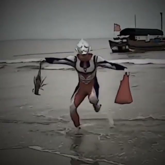 ultraman berdoa