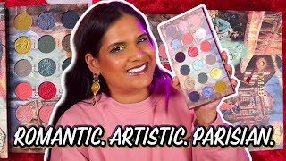 Nomad Cosmetics Latin Quarter, Paris 🇫🇷 | Romantic Bohemian Eyeshadow Palette Review + 2 Eye Looks