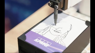 Ai SketchBot at EMEA Workday Rising  #sketchbot