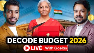 Union Budget 2026 LIVE 🔴 | Big Announcements, Tax Changes & Market Impact Explained In Hindi