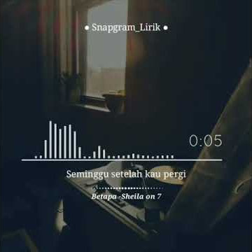 Story Wa - Betapa ( Sheila on7 )