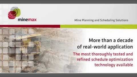 Strategic Mine Schedule Optimization