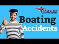 Most common causes of boating accidents