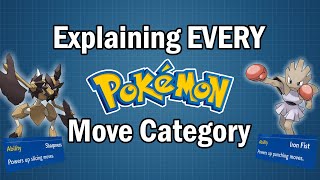 Explaining EVERY Move Category in Pokémon!