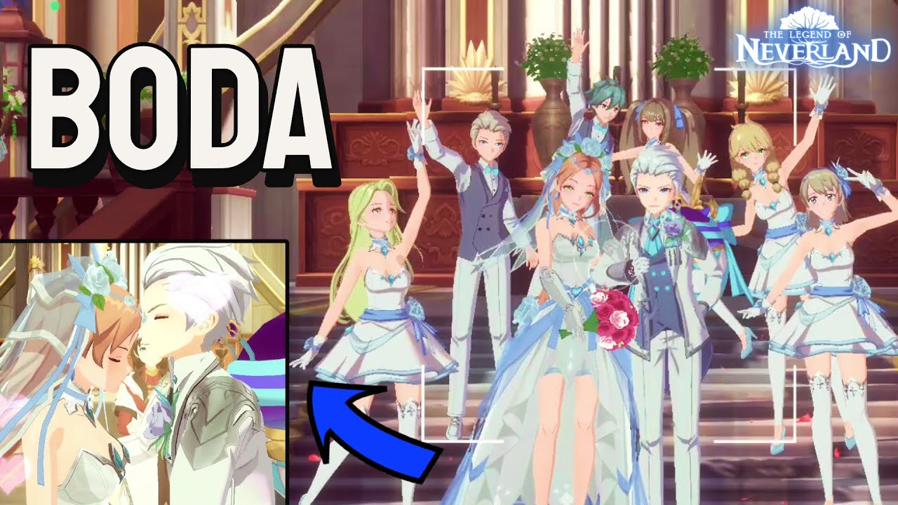 🔎GUIA BODA - TODO LO QUE NECESITAS SABER👌| THE LEGEND OF NEVERLAND ...