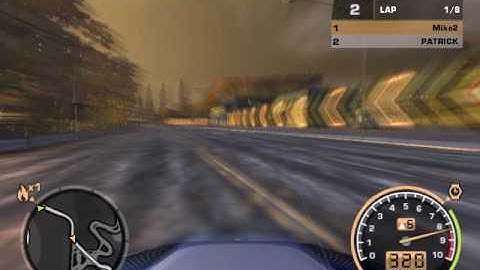 NFSMW Omega BMW No N2O 1st lap 1:06.78 no bug by MJS (Old Video)